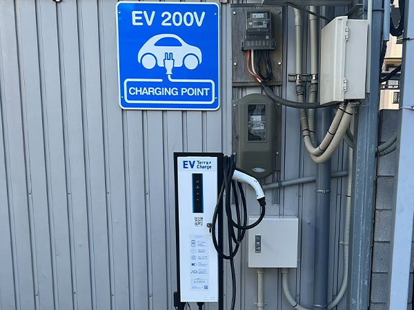 EV車充電スタンド